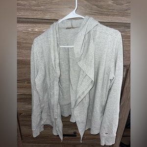 Calia hooded drape sweatshirt